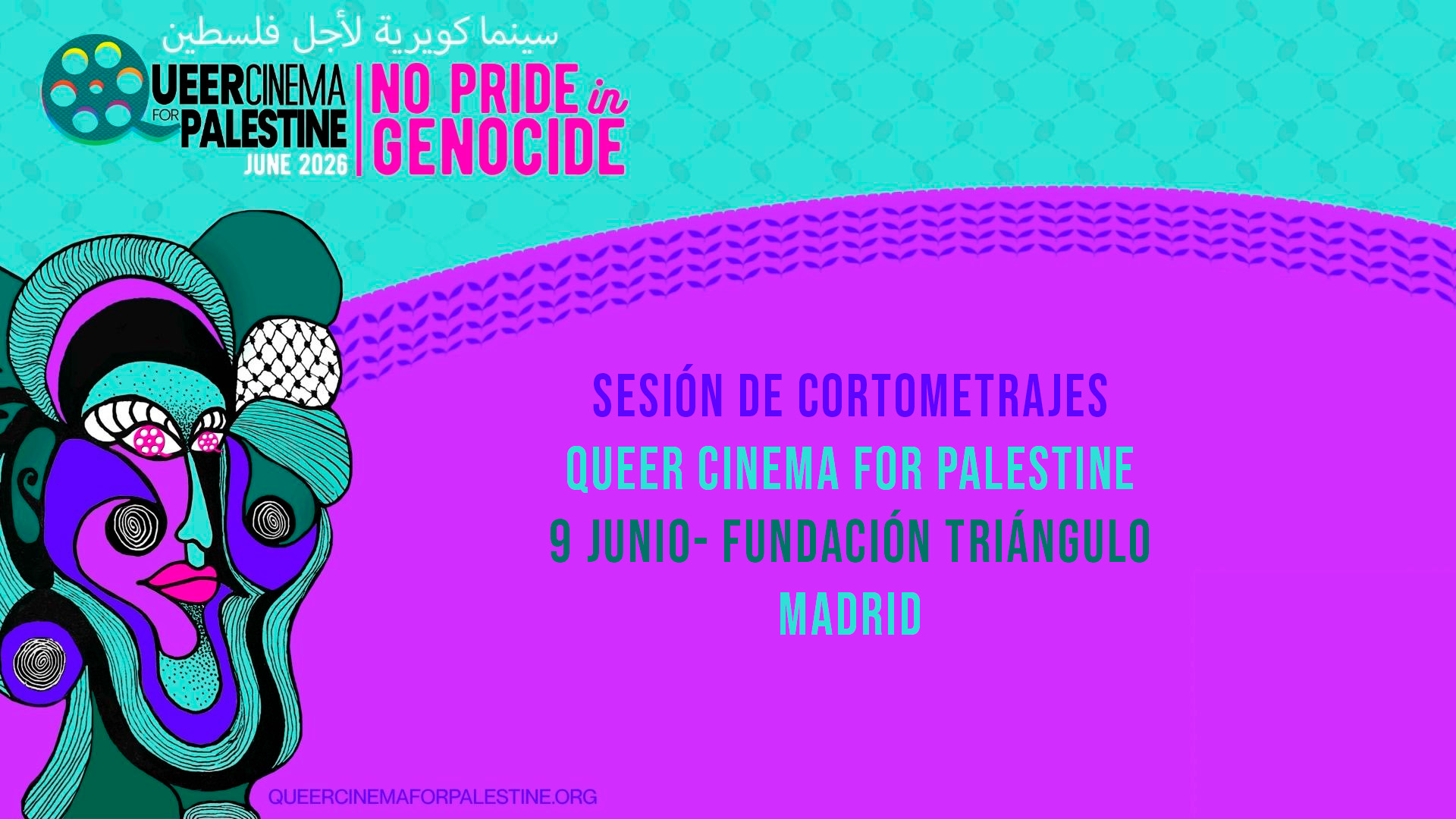 Proyección de Queer Cinema for Palestine: No Pride in Genocide